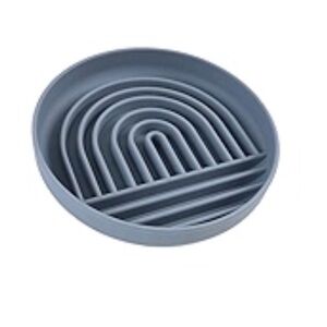 Slow Feeder Dog Bowl with non-slip pad NIB